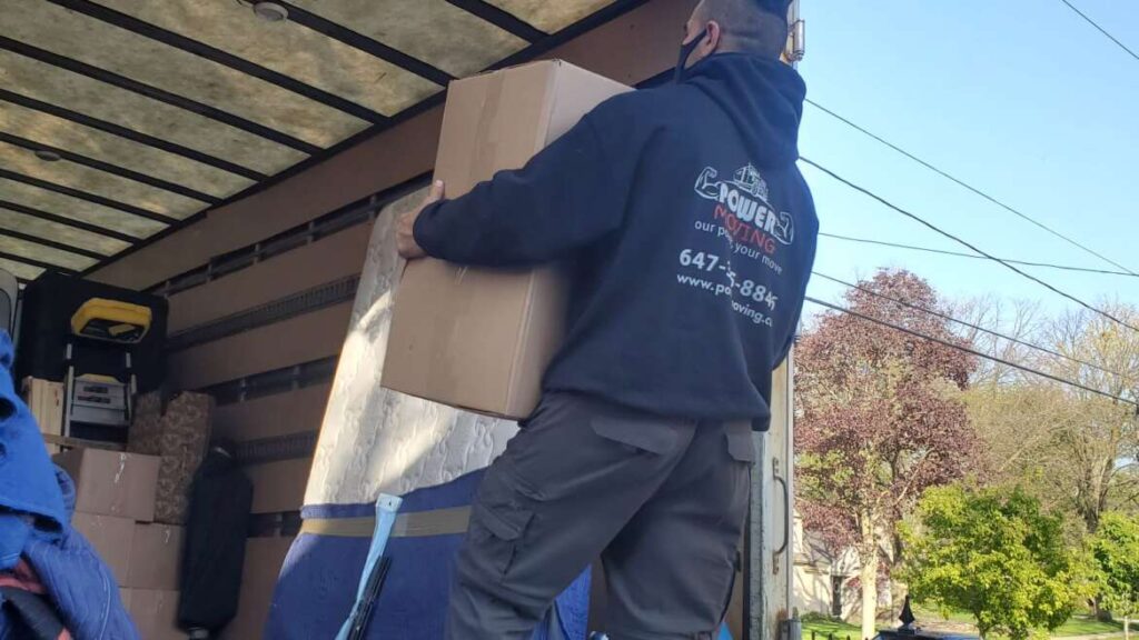 hiring a moving company
